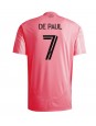 Inter Miami Rodrigo De Paul #7 Replika Hemmakläder 2025-26 Kortärmad